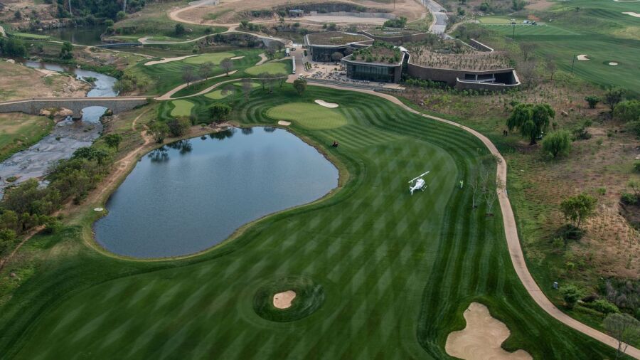The Club at Steyn City: Aerial