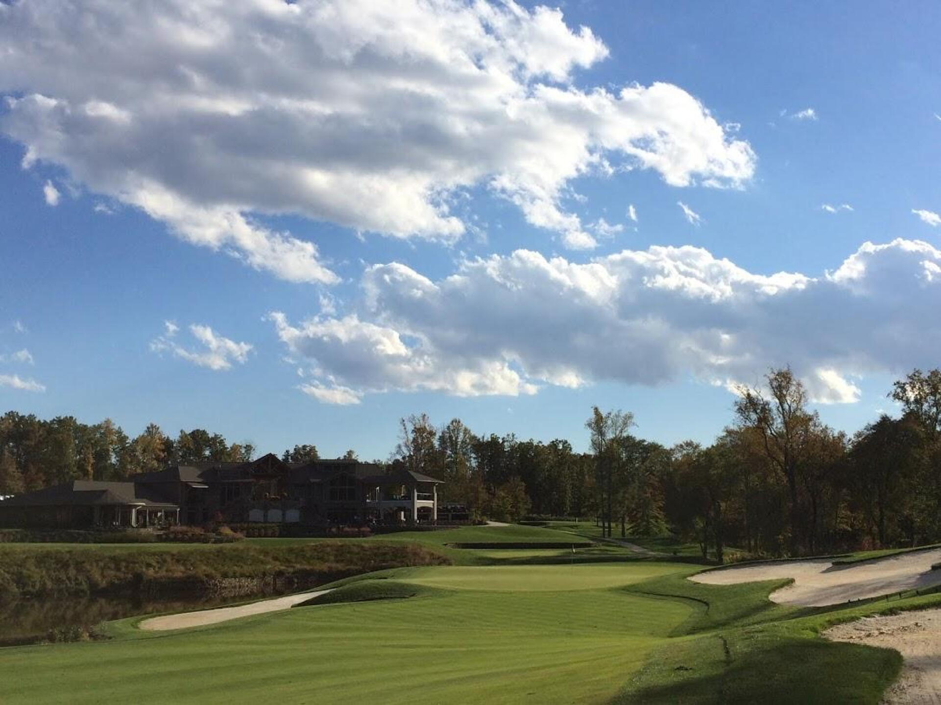 18 green from fairway (Photo submitted by EthanZimman on 10/23/2017)