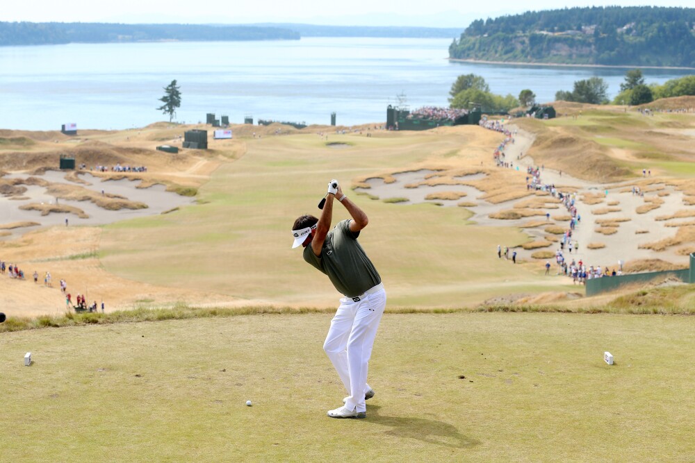 Bubba Watson at Chambers Bay