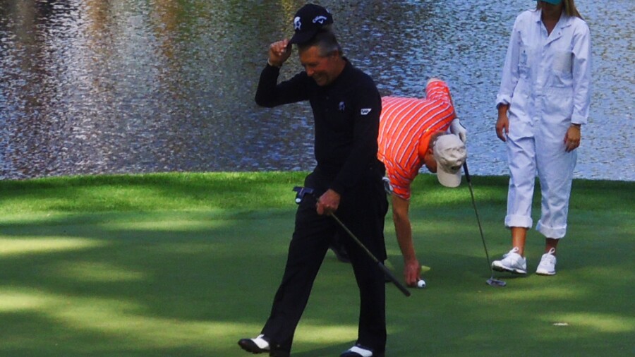 Augusta National Par 3 course - Player