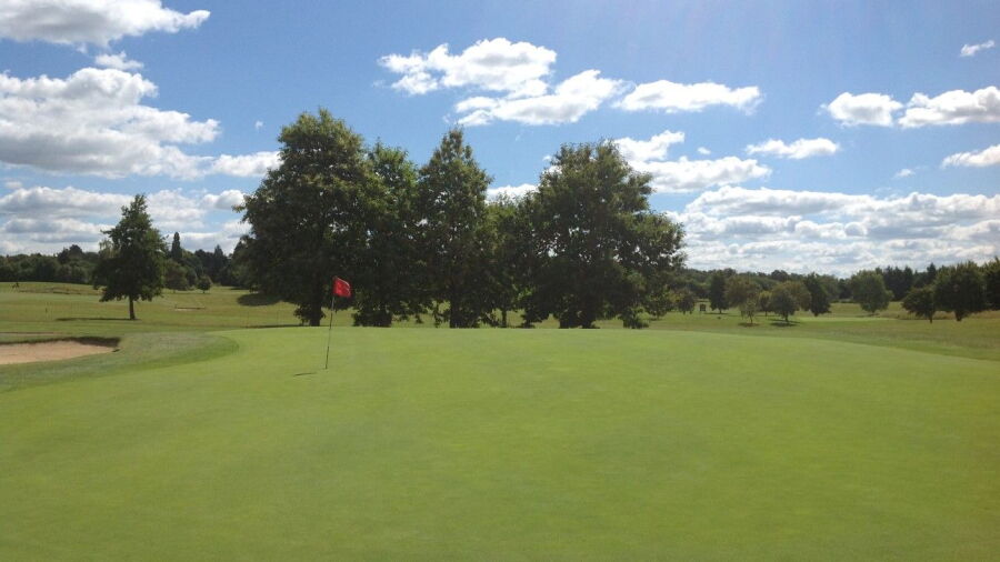 2nd green at Hurtmore