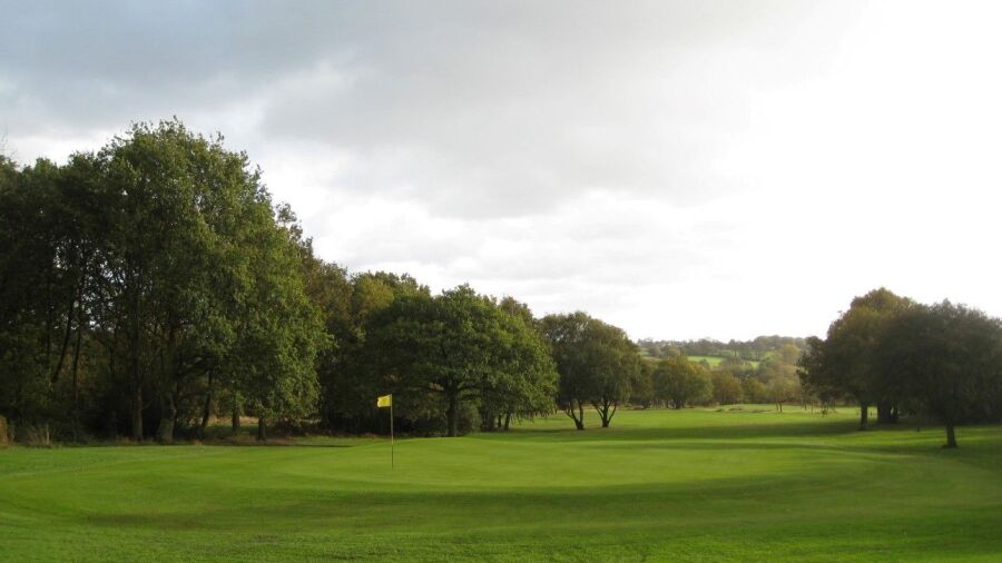 3rd green at Penn Golf Club
