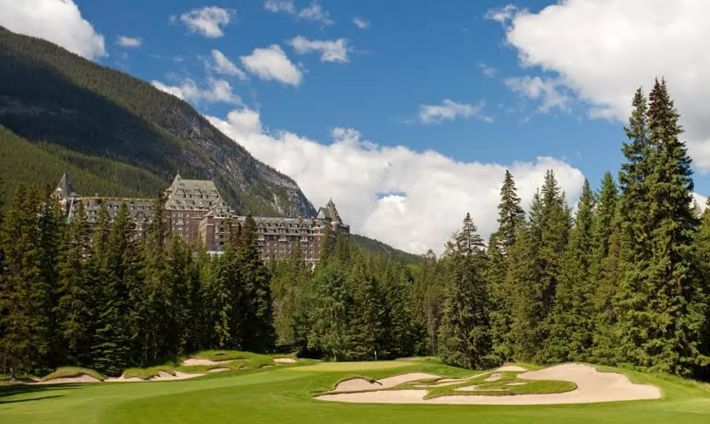 Fairmont Banff Springs golf course - hole 14