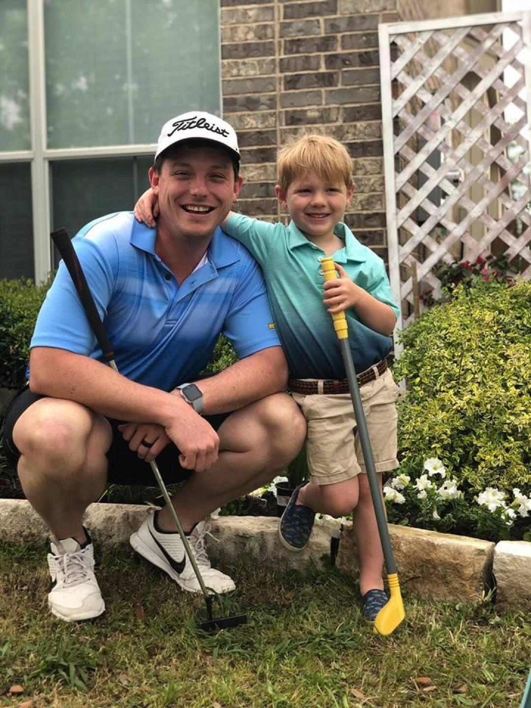 My son and I before heading to White Wing in Georgetown (Photo submitted by moorezt711 on 05/28/2019)