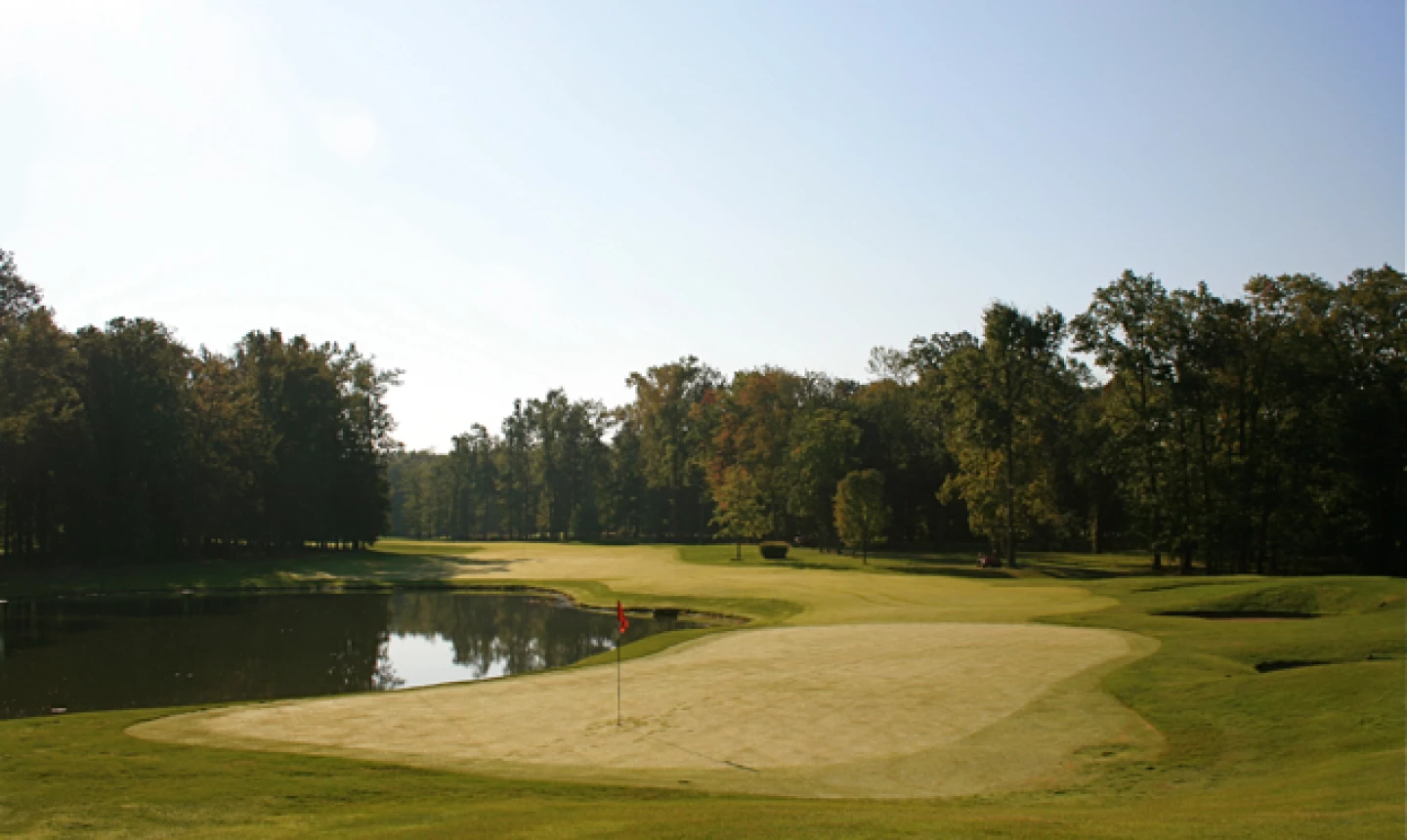 Winding Hollow golf course - hole 18