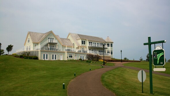 Glasgow Hills Golf Club on Prince Edward Island - Clubhouse