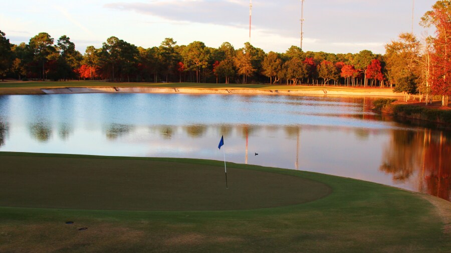 True Blue Plantation golf course - hole 4