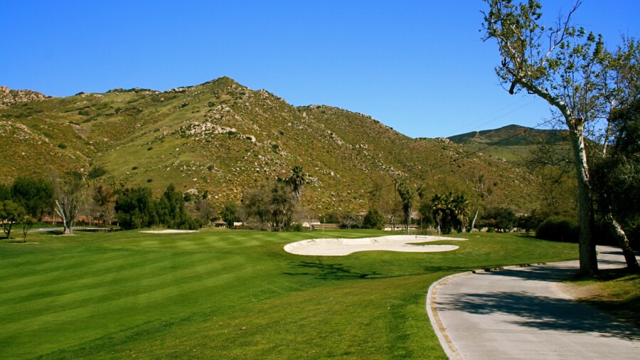 Sycuan Resort's Willow Glen golf course - hole 18