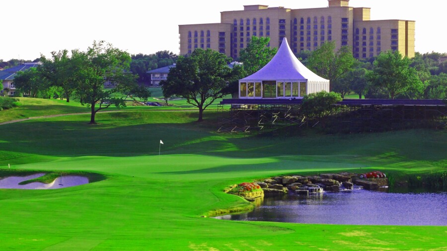 TPC Four Seasons golf course - no. 17