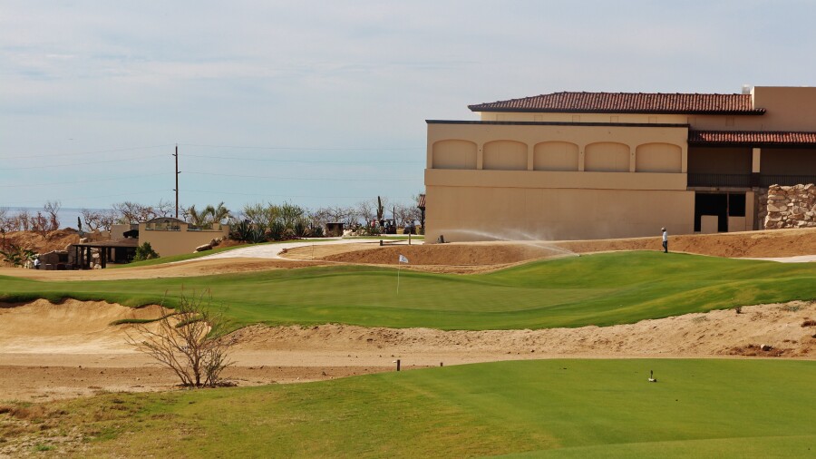 El Cardonal course at Diamante Cabo San Lucas - hole 9