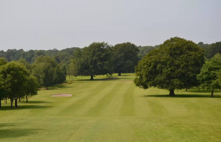 Lush fairways at Duxbury Park