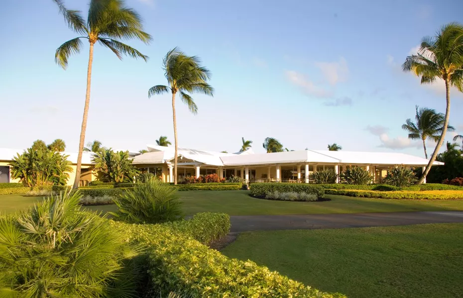 Coral Ridge CC: Clubhouse