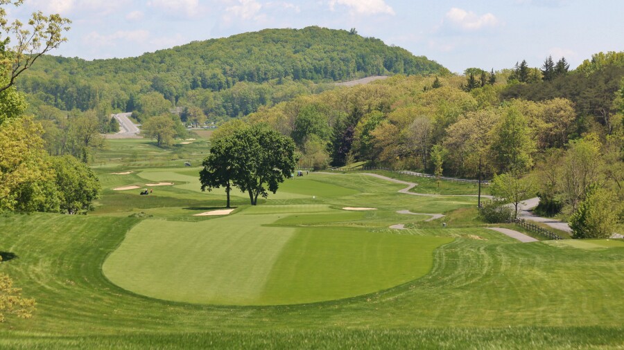 Omni Bedford Springs Resort golf course - hole 11 