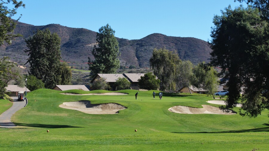 Pala Mesa Resort golf course - hole 7