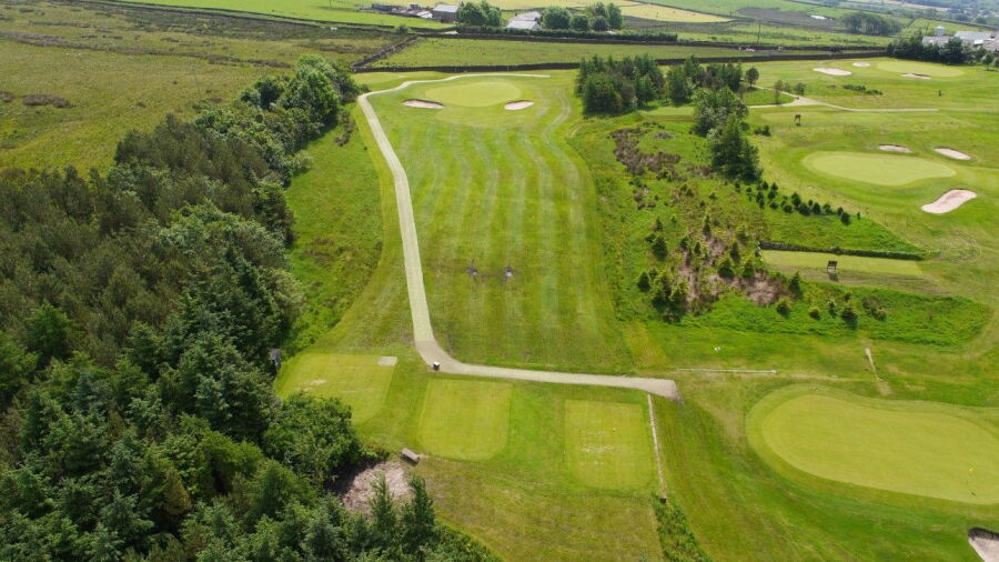 3rd hole at Longridge