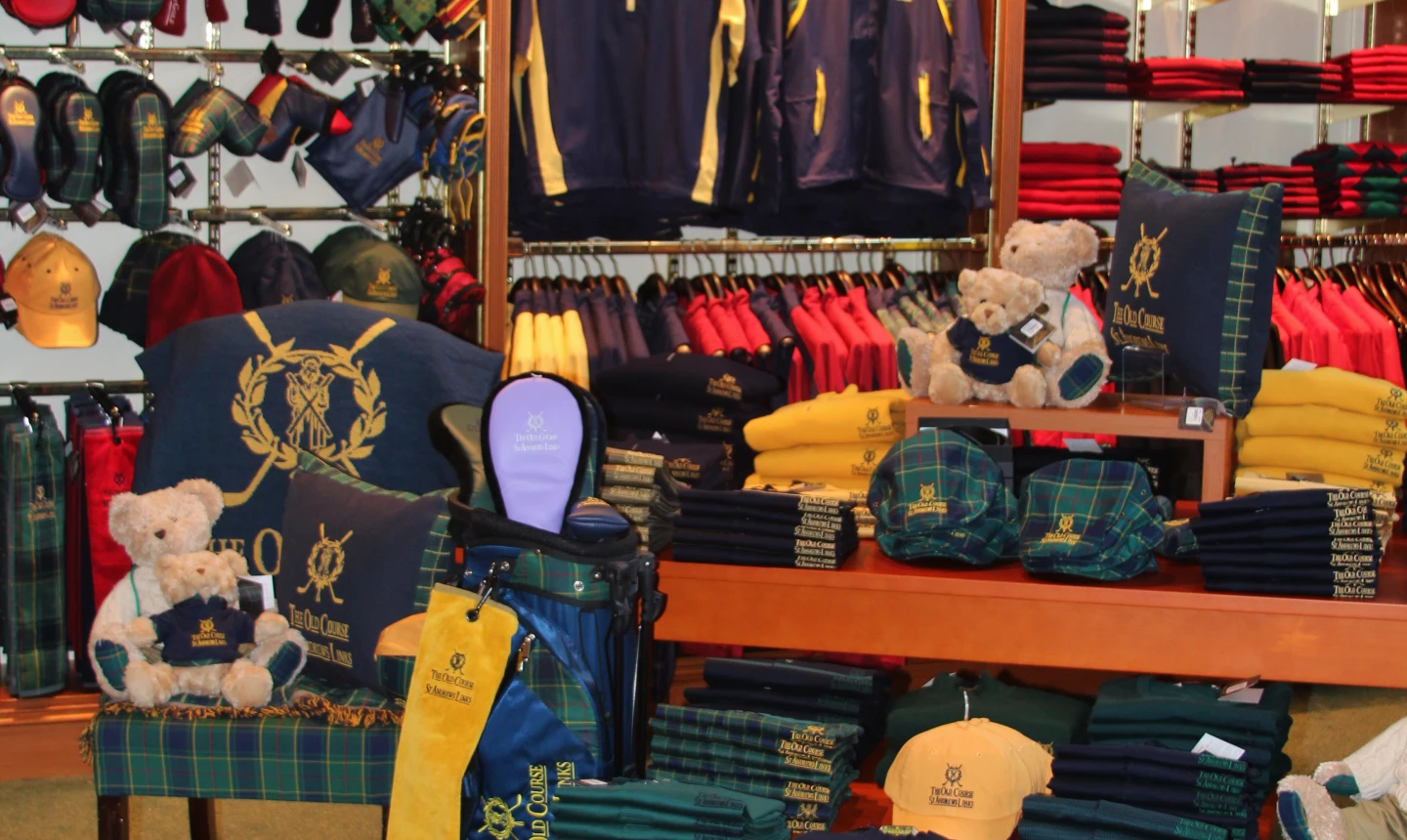 The Old Course Shop in St. Andrews, Scotland 