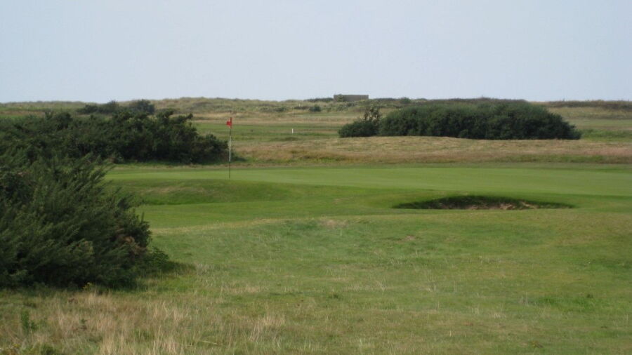 11th green at Conwy Golf Club