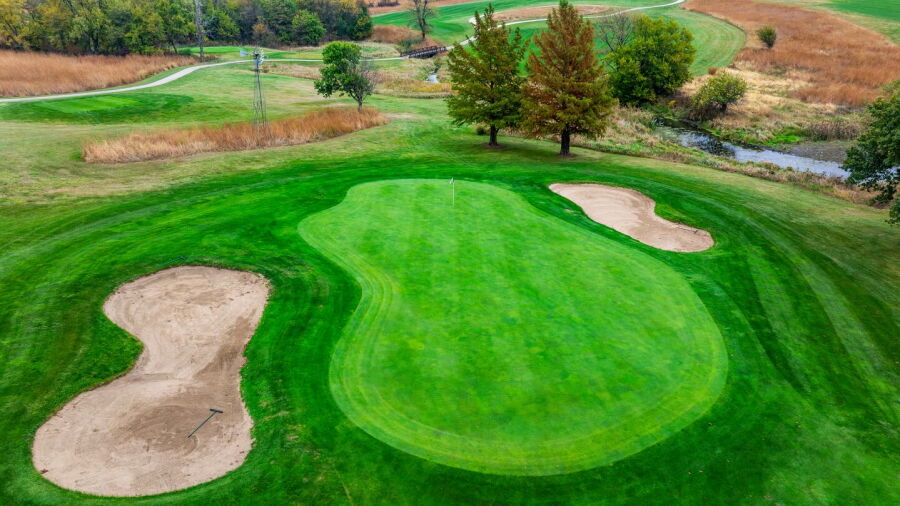 Mozingo Lake Recreation: Aerial