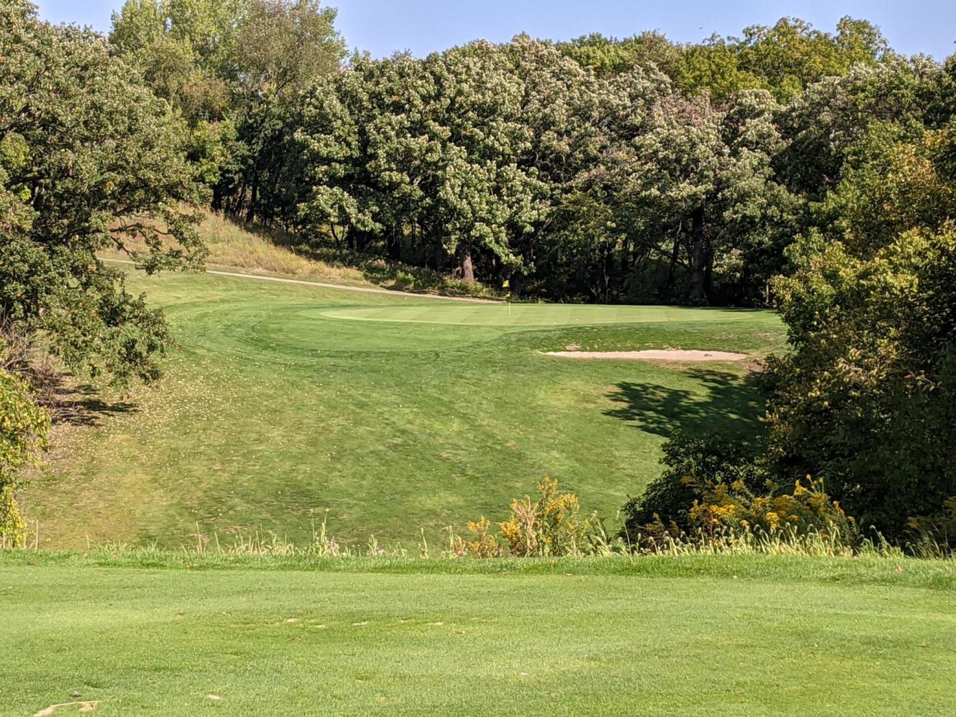 Hole 2 - the first of 4 varied par 3s (Photo submitted by GolferJake78 on 09/26/2020)