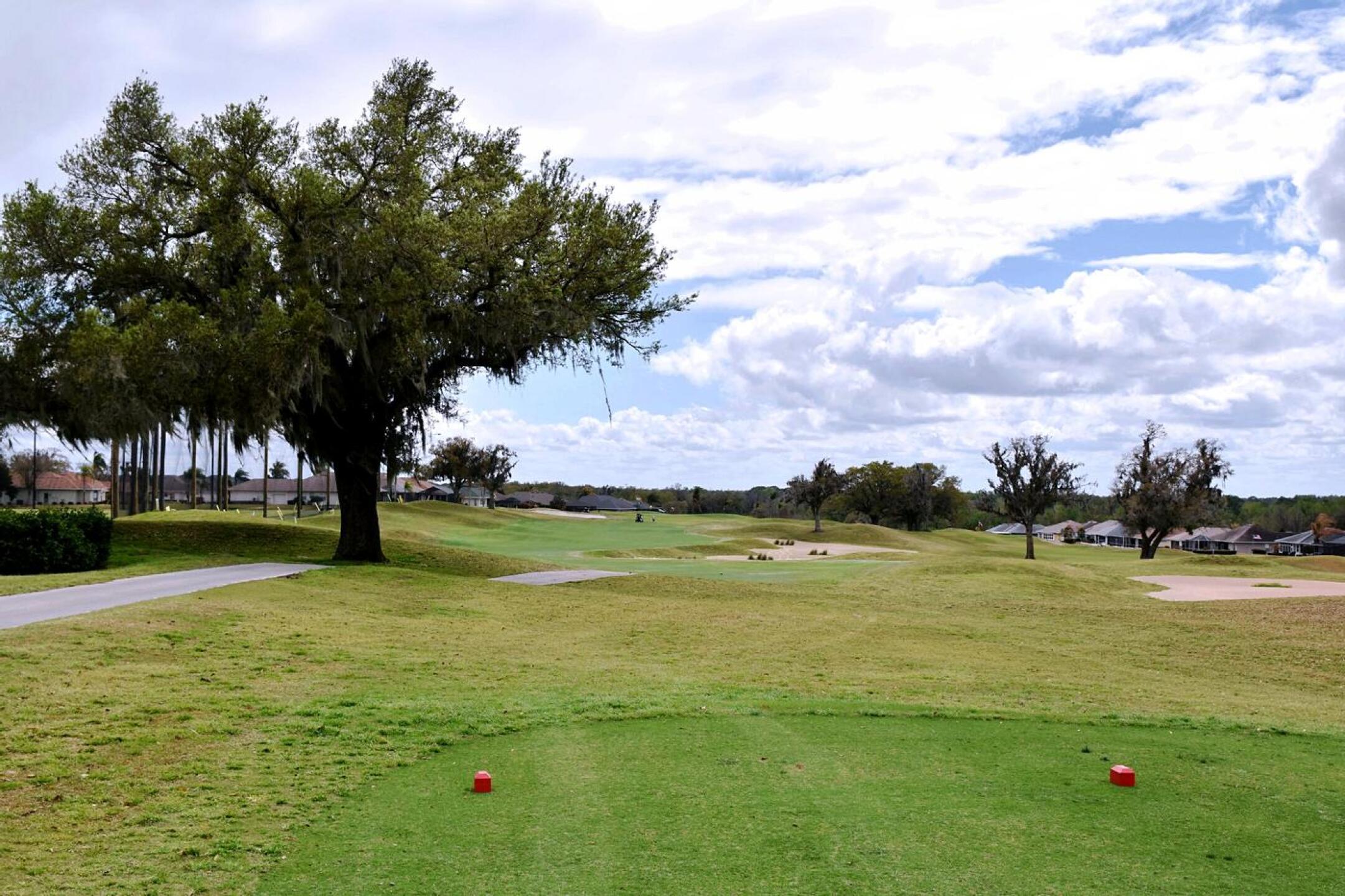 10th, Par-5, 517 yards: This straightaway hole features a landing zone squeezed on the right by an enormous waste area. (Photo submitted by AptlyLinked on 03/07/2026)