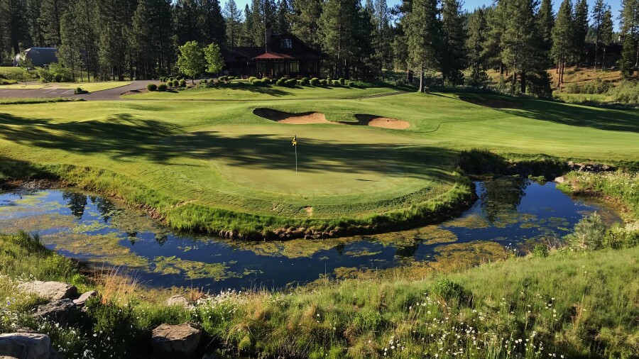 Grizzly Ranch Golf Club - hole 18 