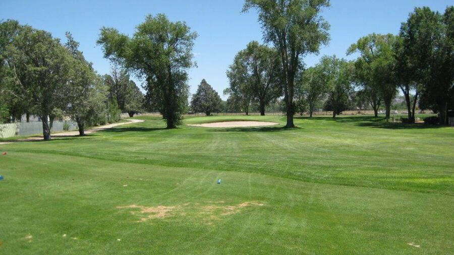 North at Antelope Hills GC: #16