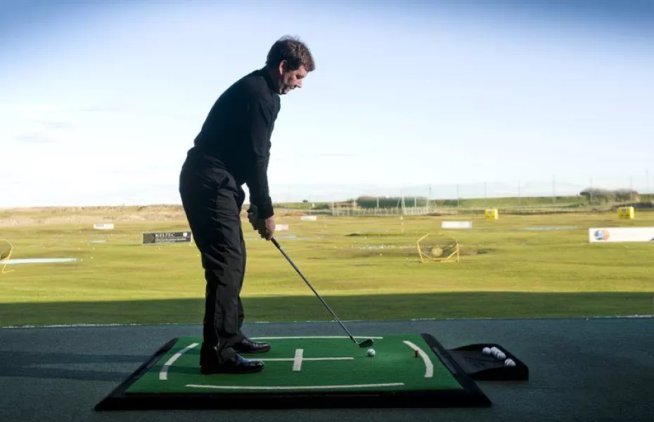 King's Links GC: Driving range