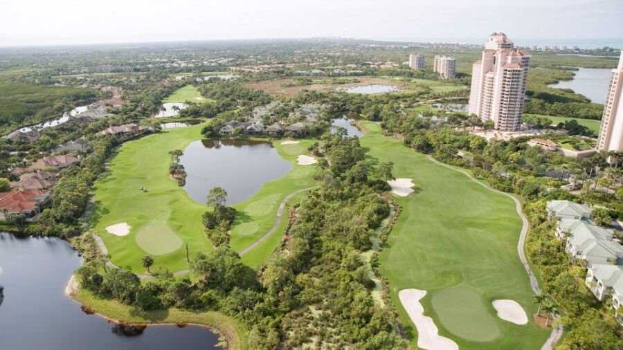 Bonita Bay Club: Aerial view
