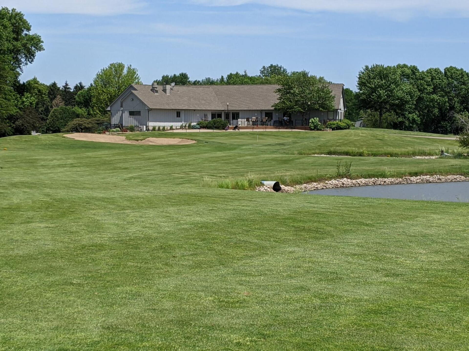 The approach to 18 (Photo submitted by GolferJake78 on 06/07/2021)