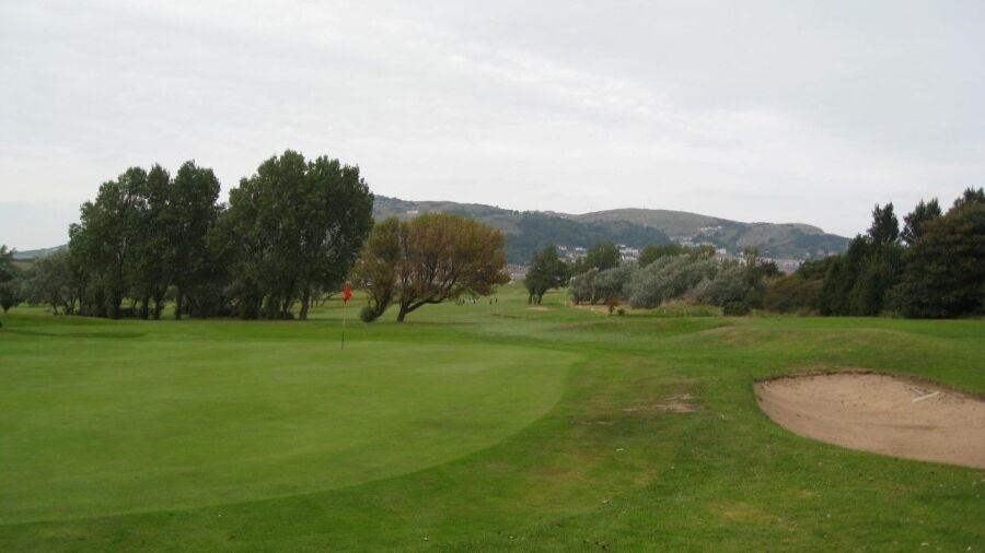 6th green