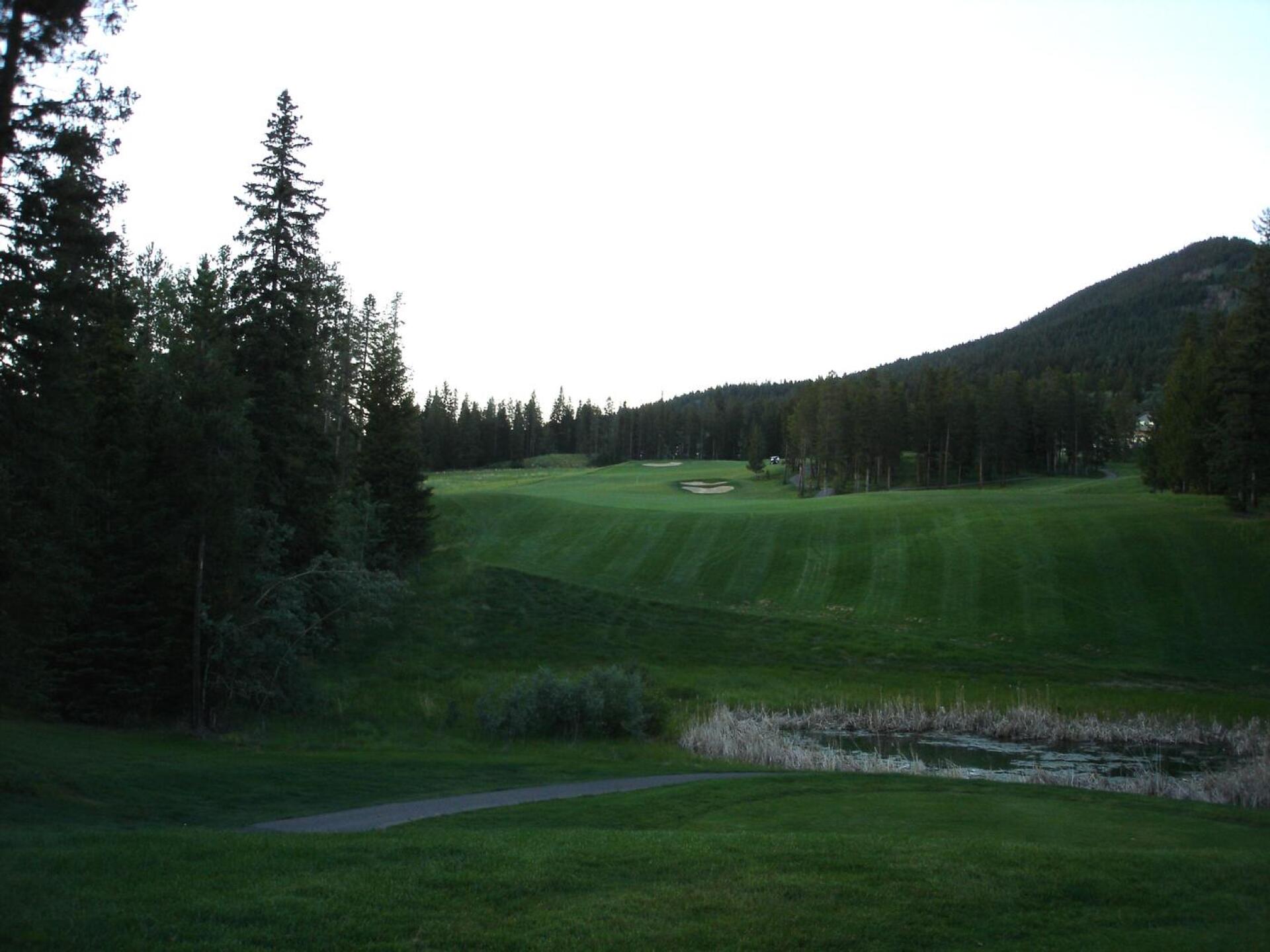 Crowsnest Pass GC, Hole 18, Par 5, 508 yds (Photo submitted by DYakimec on 06/30/2021)