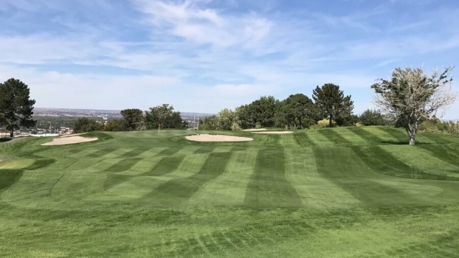 University of New Mexico Championship Course - hole 16
