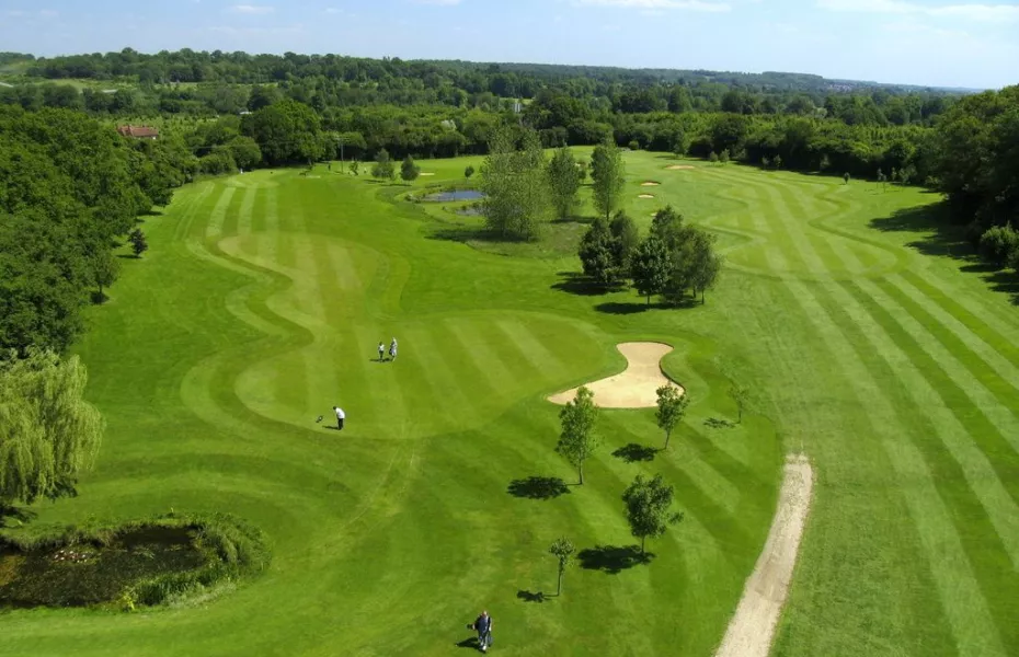 Aerial view from Deanwood Park 