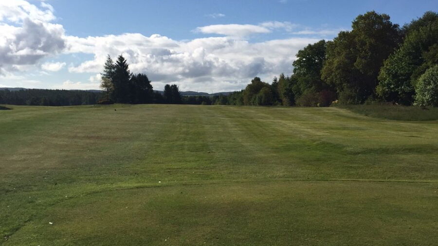 The 10th hole at Thornhill Golf Club