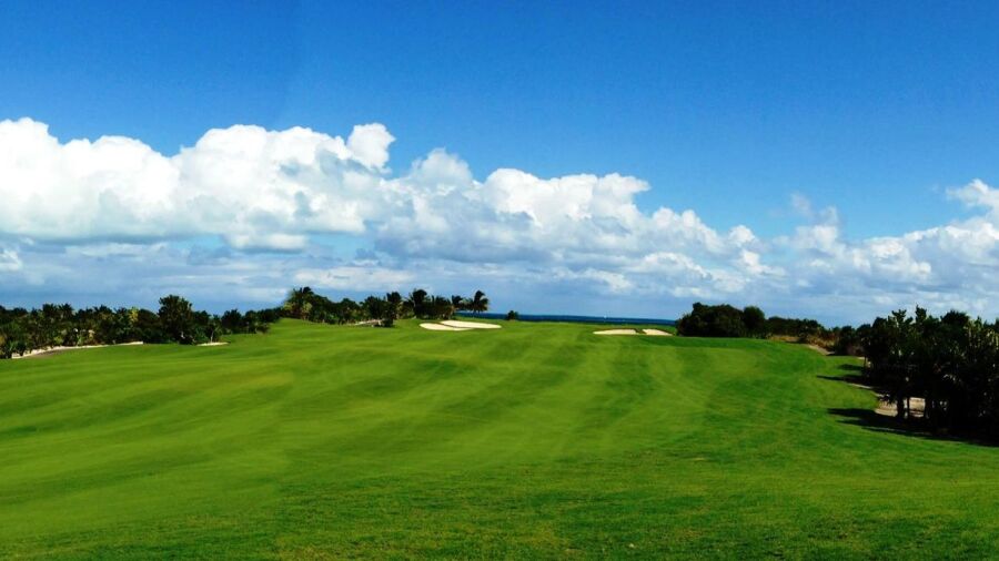 Playa Mujeres GC: Siganture hole