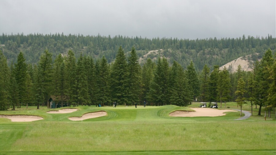 Fairmont Banff Springs golf course - hole 6