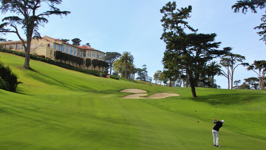 Olympic Club - Lake golf course - hole 18
