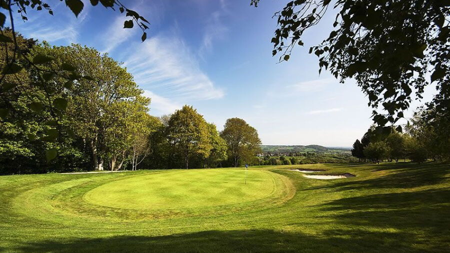 11th green at Wharton Park