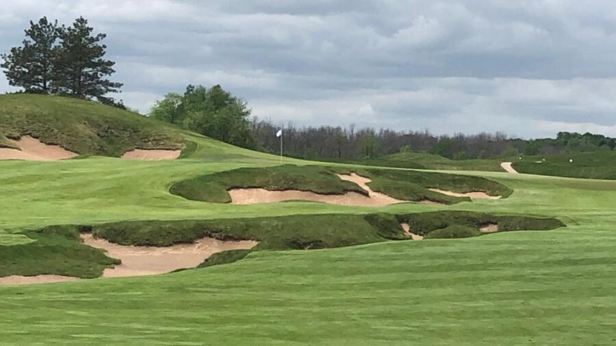 Erin Hills - bunkers