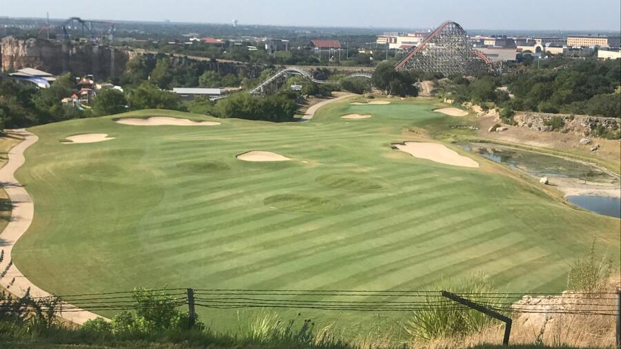 La Cantera Resort course - rollercoaster