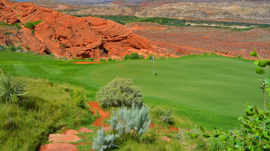 Sand Hollow - Championship golf course - no. 15