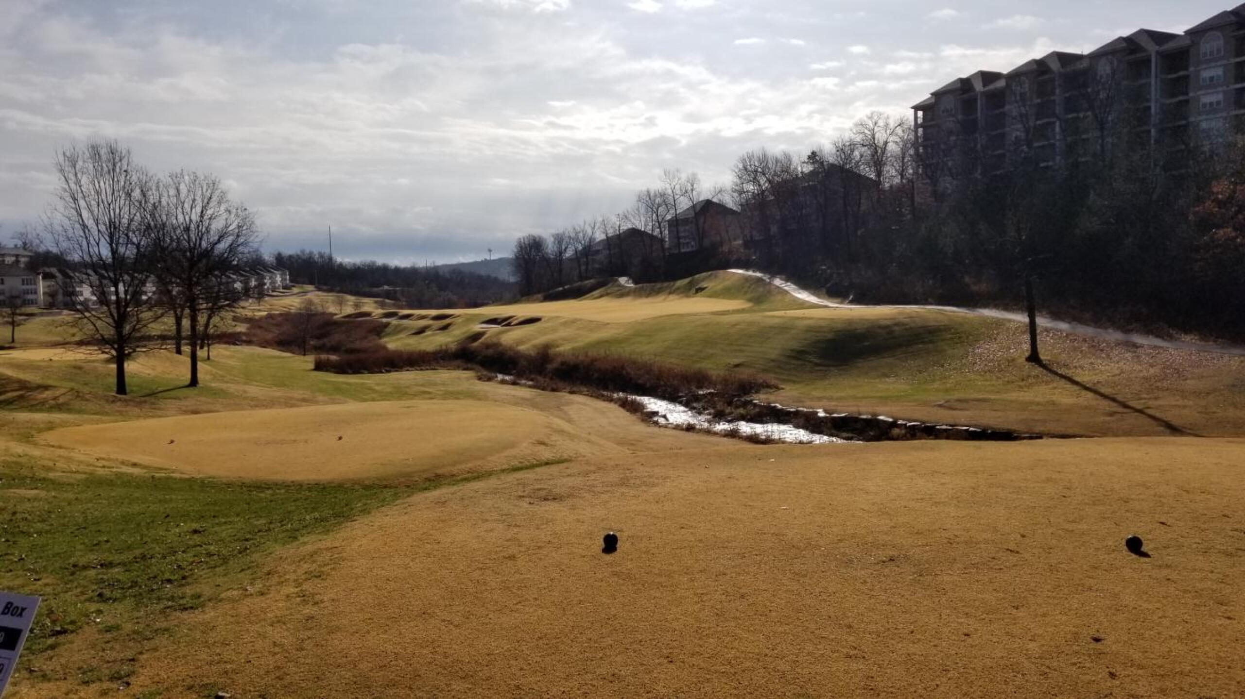 First Hole view (Photo submitted by Brand21 on 12/01/2019)