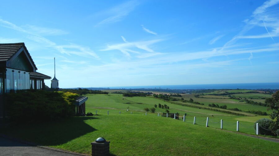 View from the clubhouse