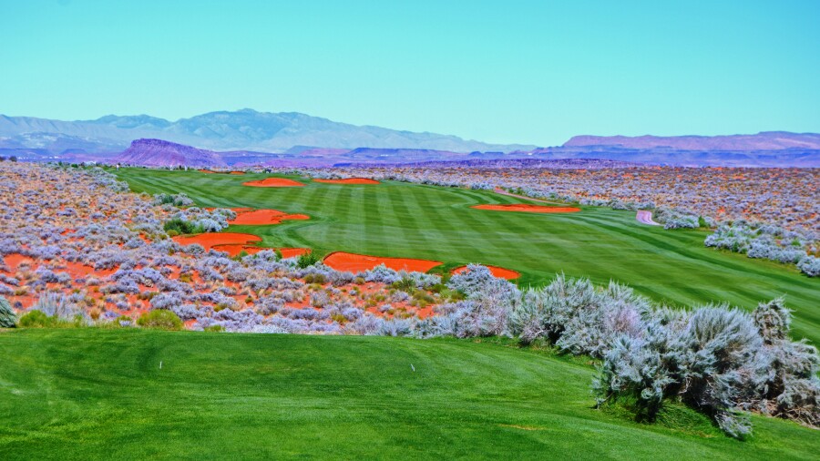 Sand Hollow - Championship golf course - 10th