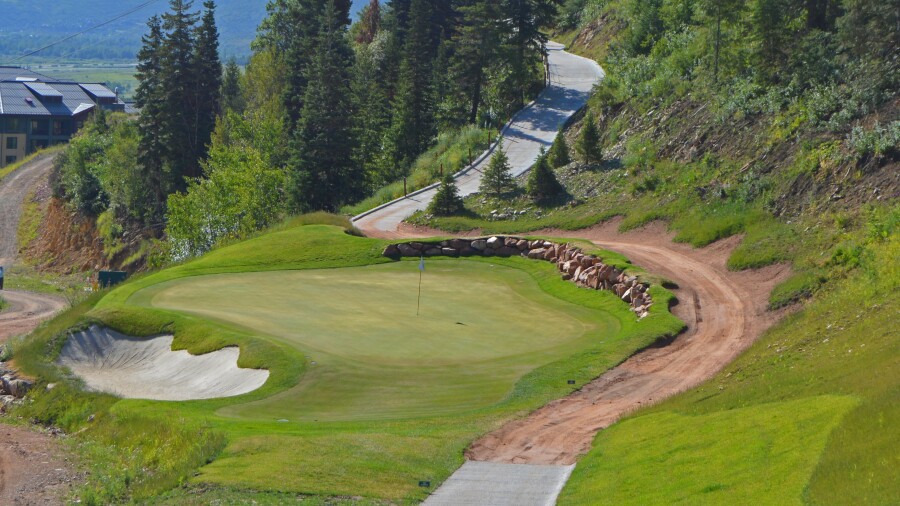 Canyons Golf Course - hole 2