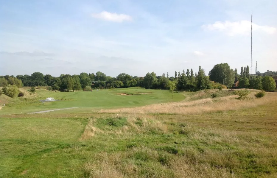 A view over Aston Wood Course
