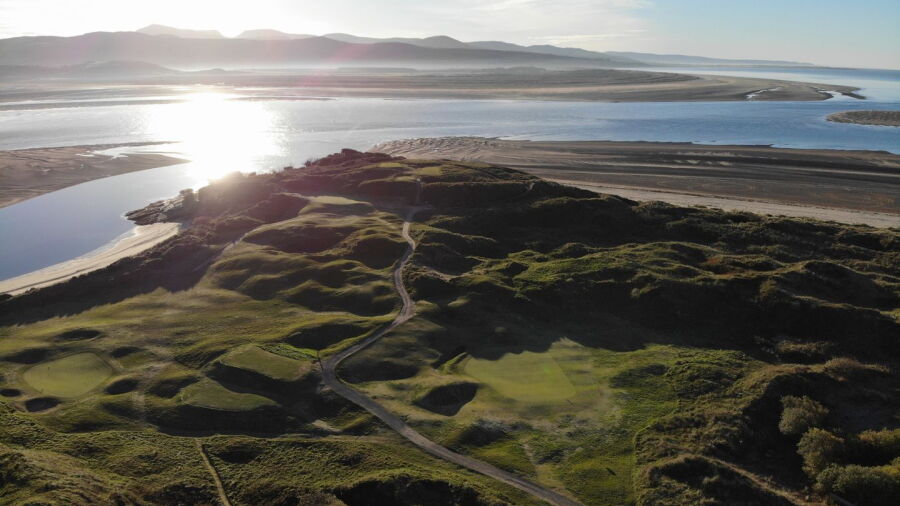 Porthmadog GC: Aerial