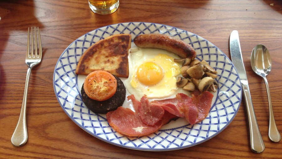 Craigielaw Golf Club - Scottish breakfast