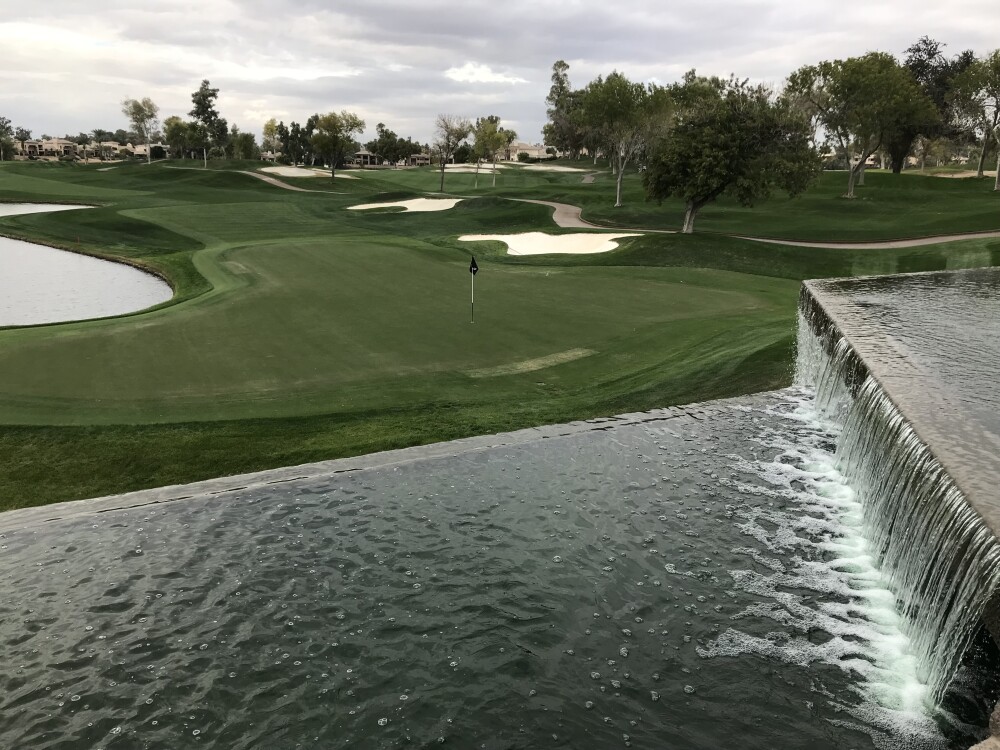 Gainey Ranch Golf Club - waterfall 