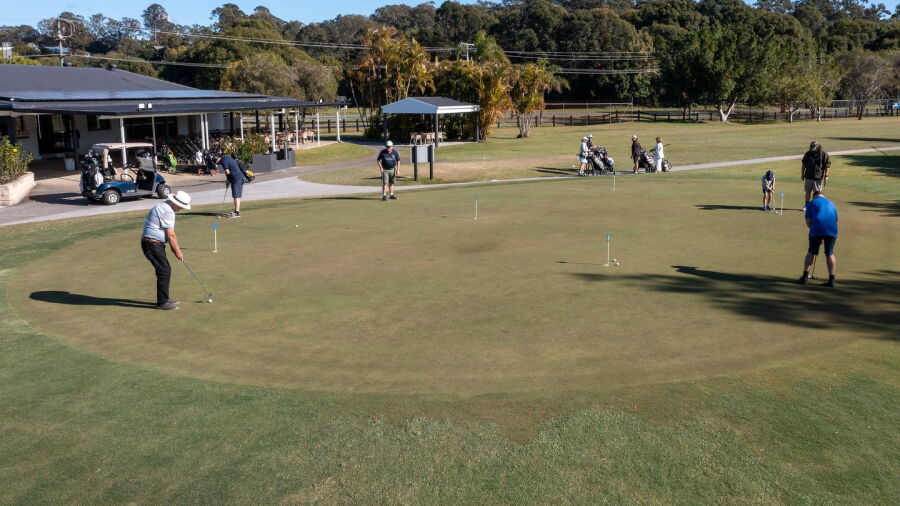 Meadow Park GC: Putting green